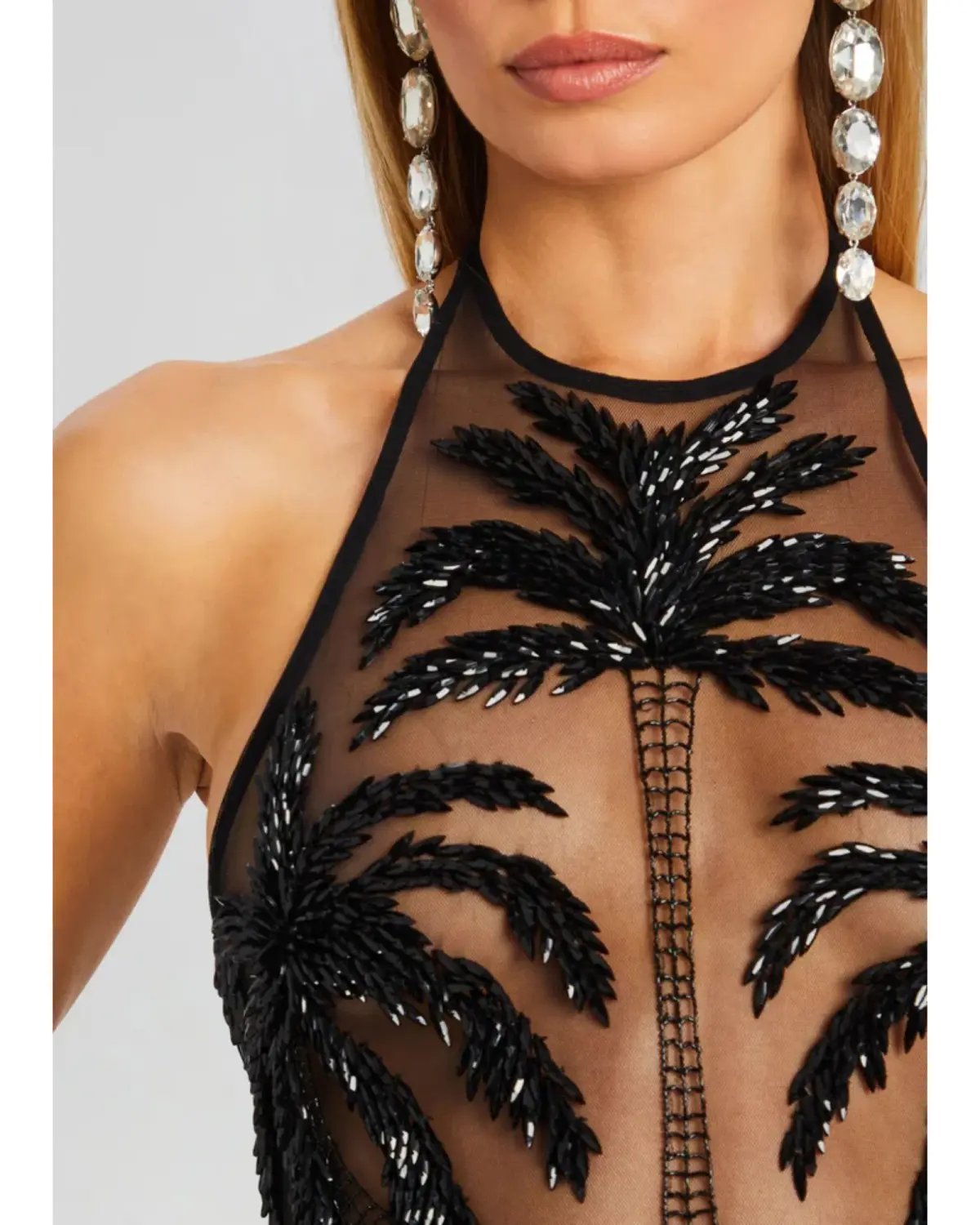 Retrofete Ondine Embellished Dress Black Size XS / AU 6 photo 2