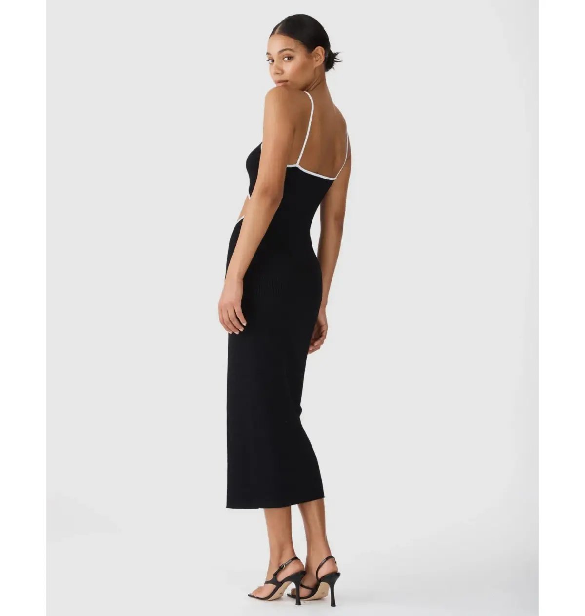 San Sloane Webb Midi in Black Size S / AU 8 photo 3