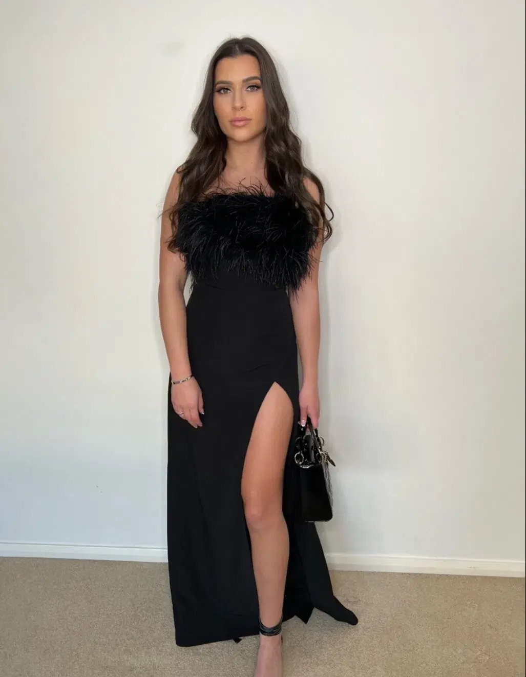 Rachel Gilbert Linc Gown Black 5/AU16 photo 4
