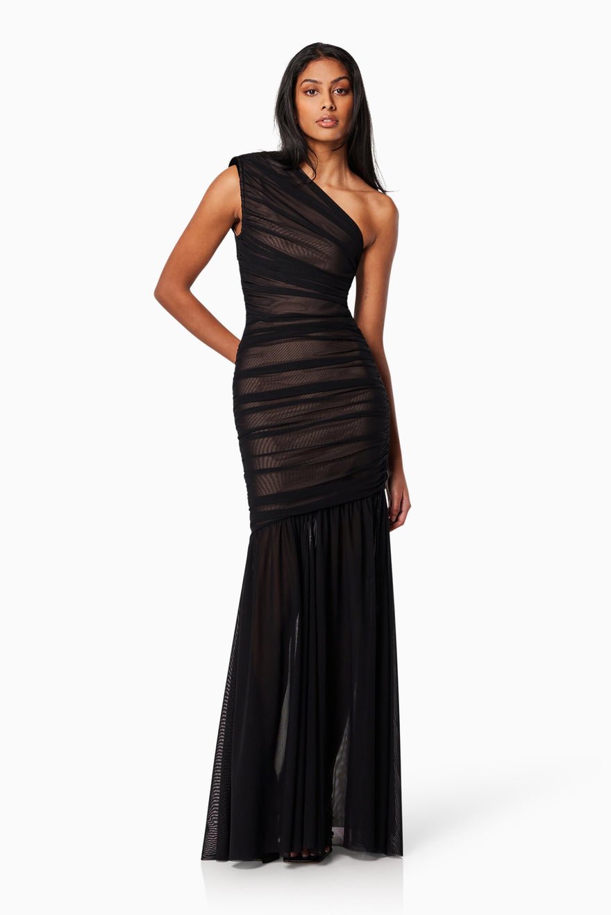 Elliatt Vienna Gown - Black photo 3