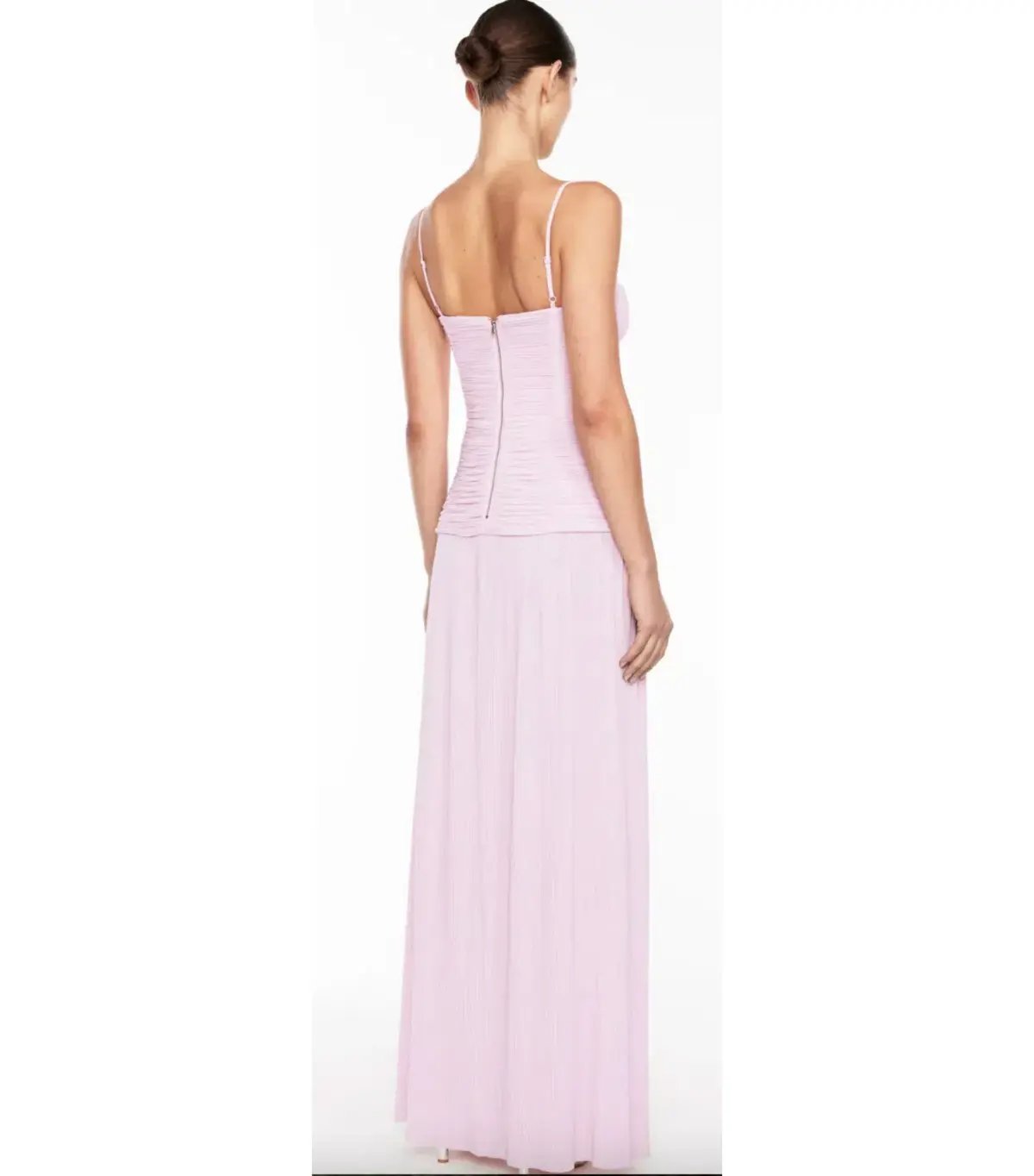 Manning Cartell Double Time Pleat Maxi Dress Hydrangea Size AU 4 photo 2