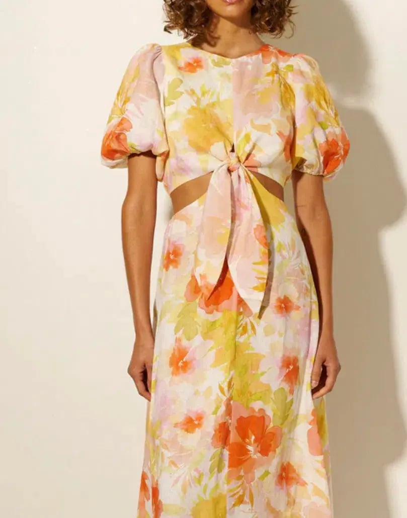 Kivari Genevieve Maxi Dress Floral Size 8 / S photo 2
