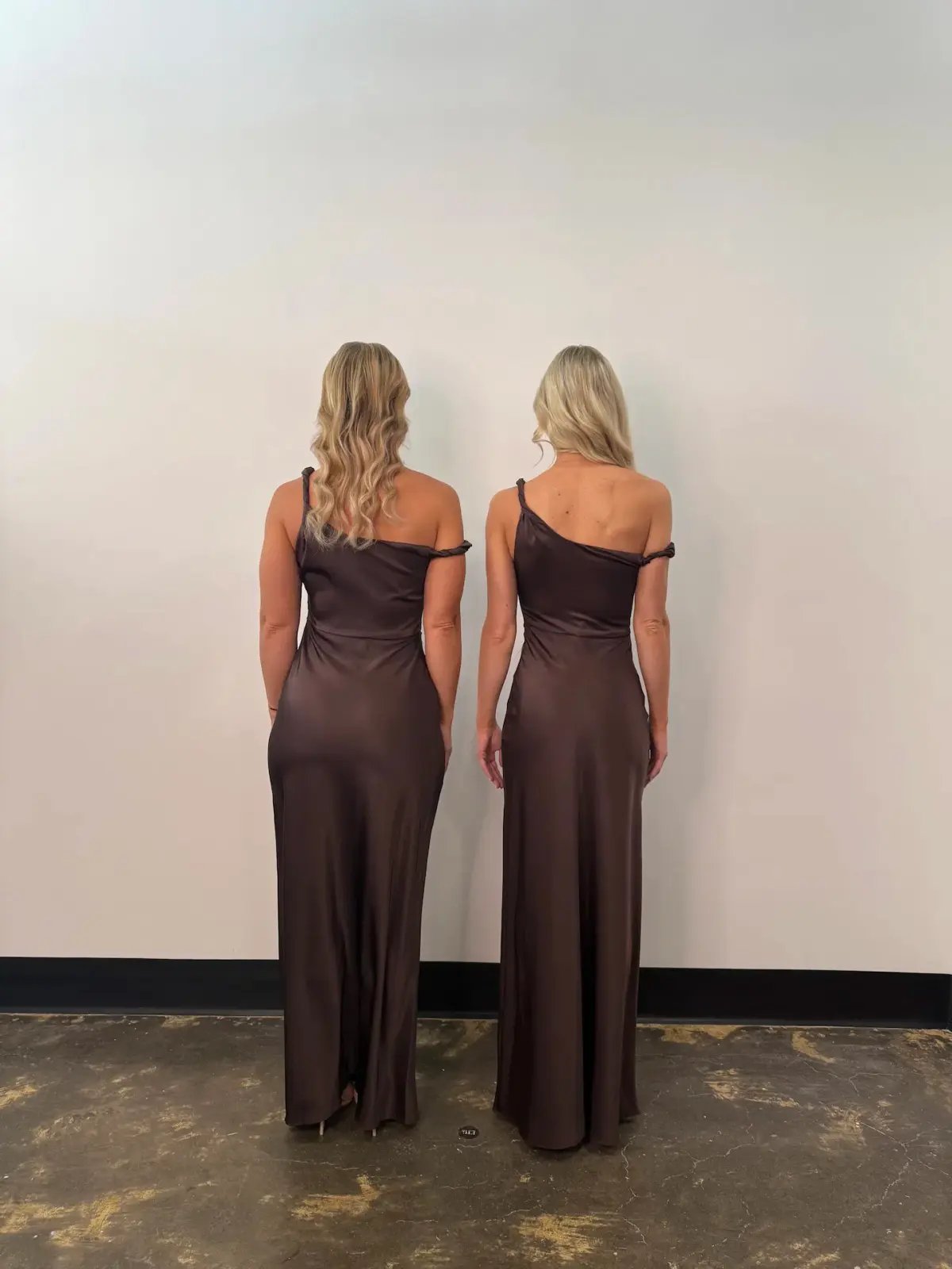 Bec & Bridge Lunetta Twist Strap Maxi Dress Dark Chocolate Size AU 14 photo 2