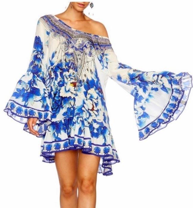 Camilla 'Ring of Roses' A Line Frill dress Size M photo 3
