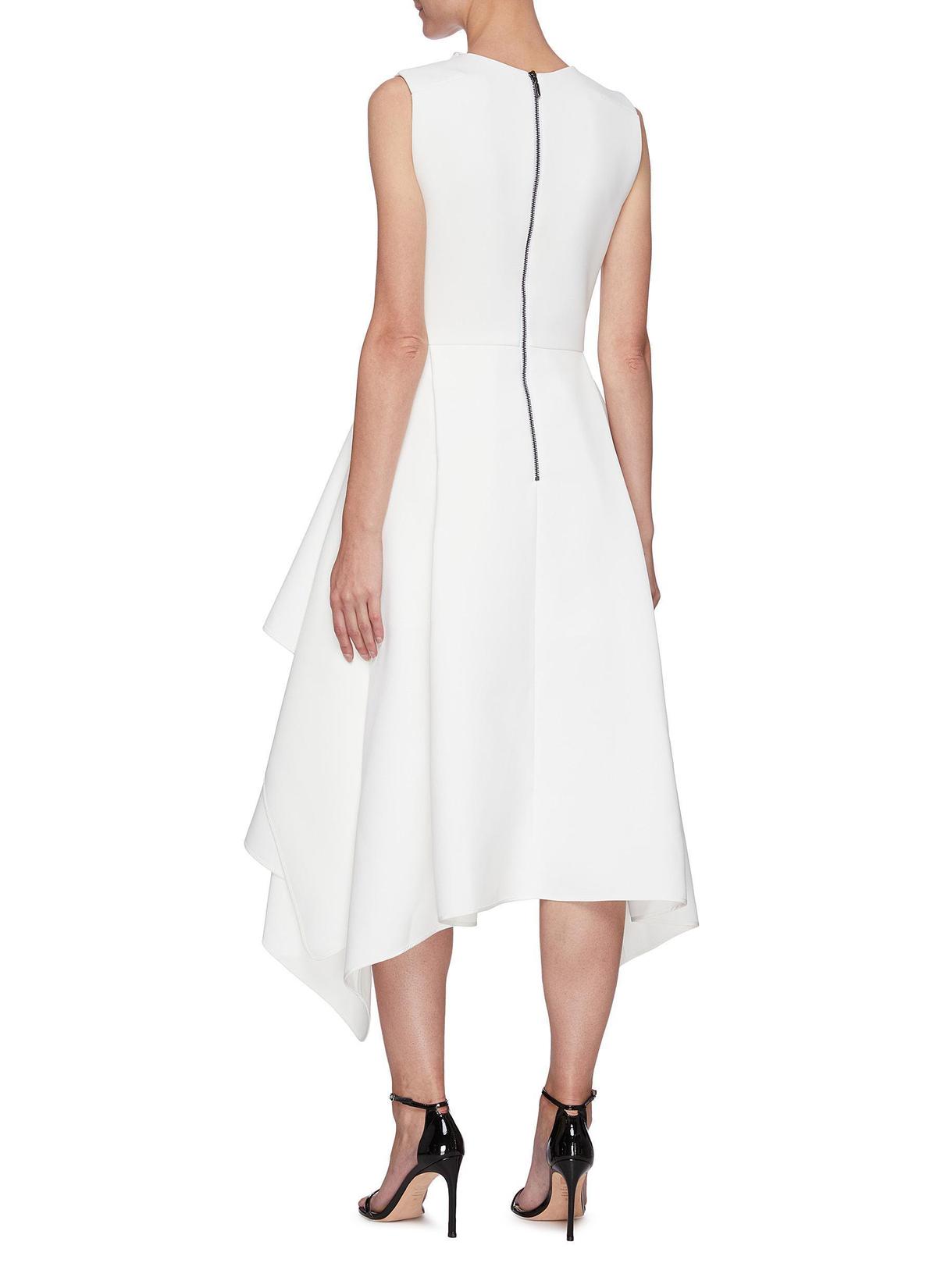 Maticevski Inhibit Dress White Size 12 photo 3