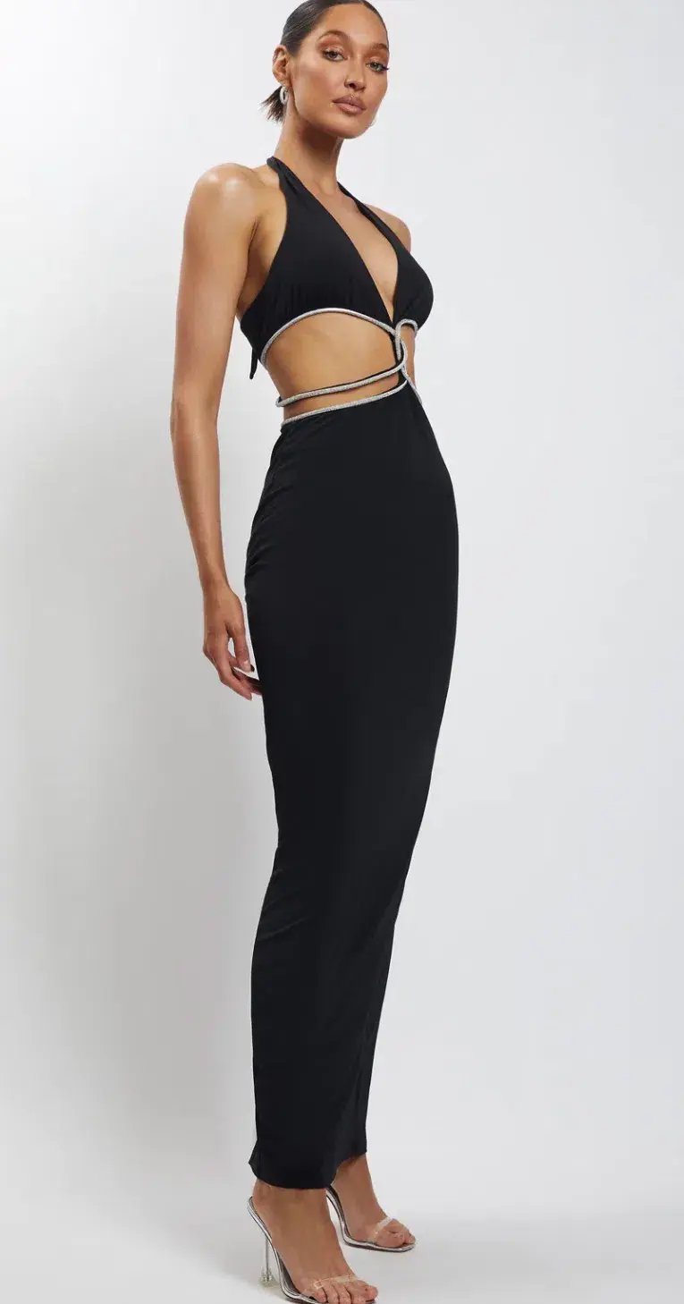 Meshki Nicha Dress Black Size XS/Au 6 photo 2