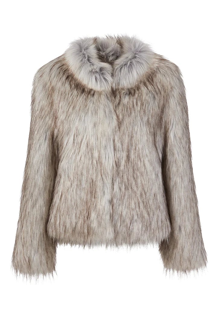 UNREAL FUR DELISH JACKET - NATURAL photo 4
