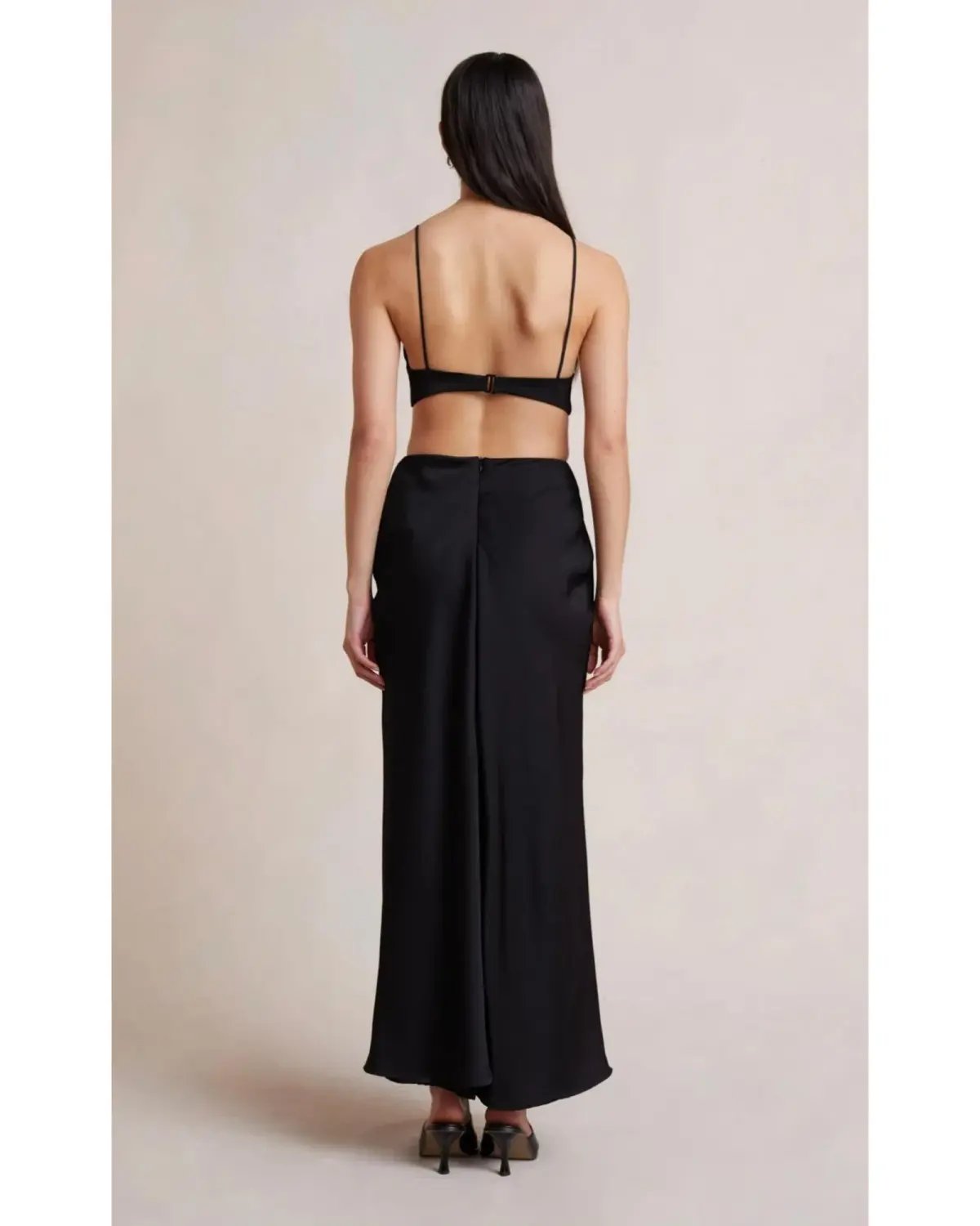 Bec & Bridge Ciao Bella Maxi Dress Black Size AU 8 photo 3