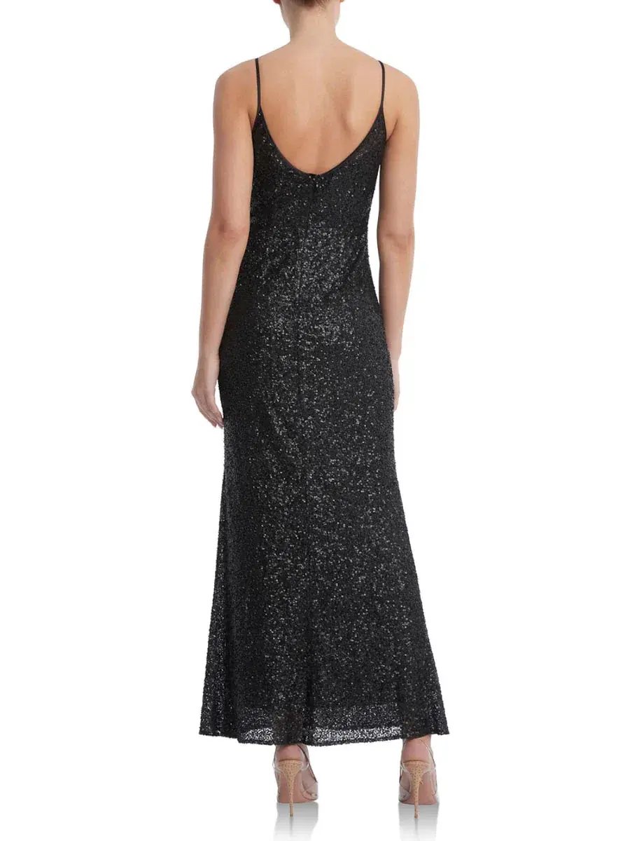 Moss and Spy Greta Gown Black Size AU 12 photo 2