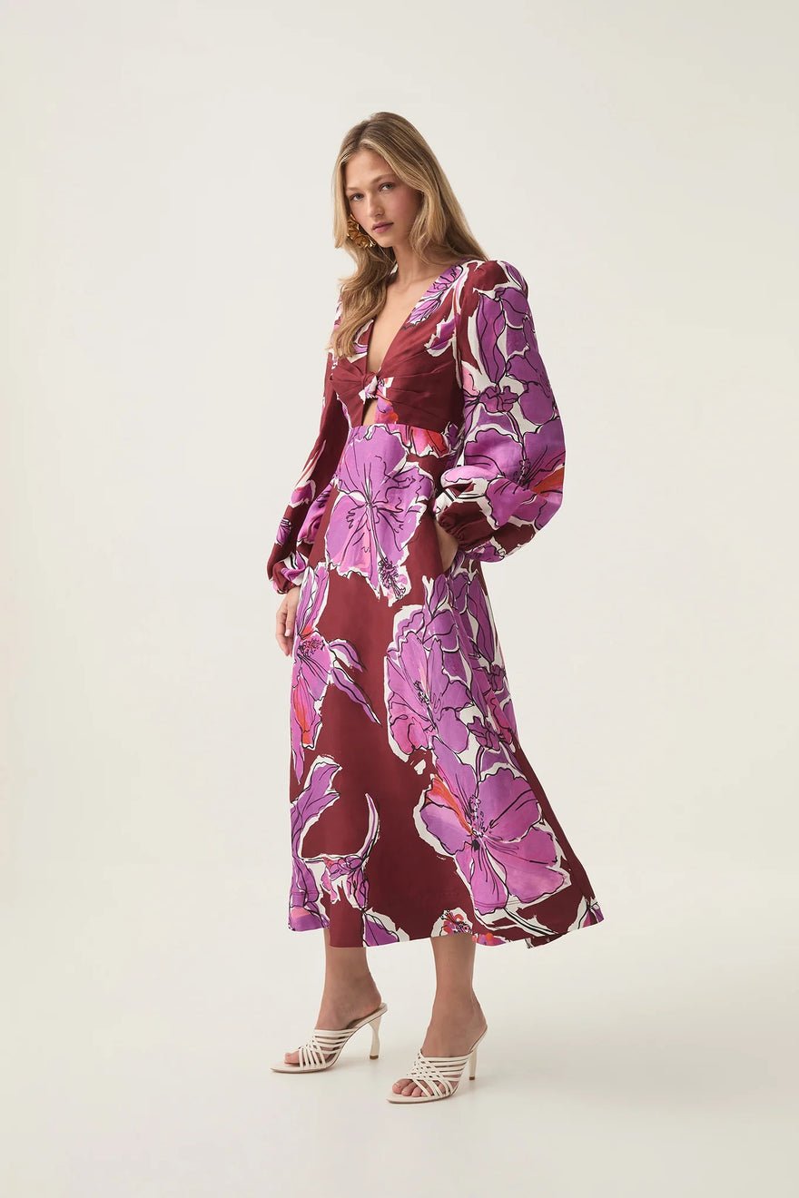 Aje Inflorescence Midi Dress photo 4