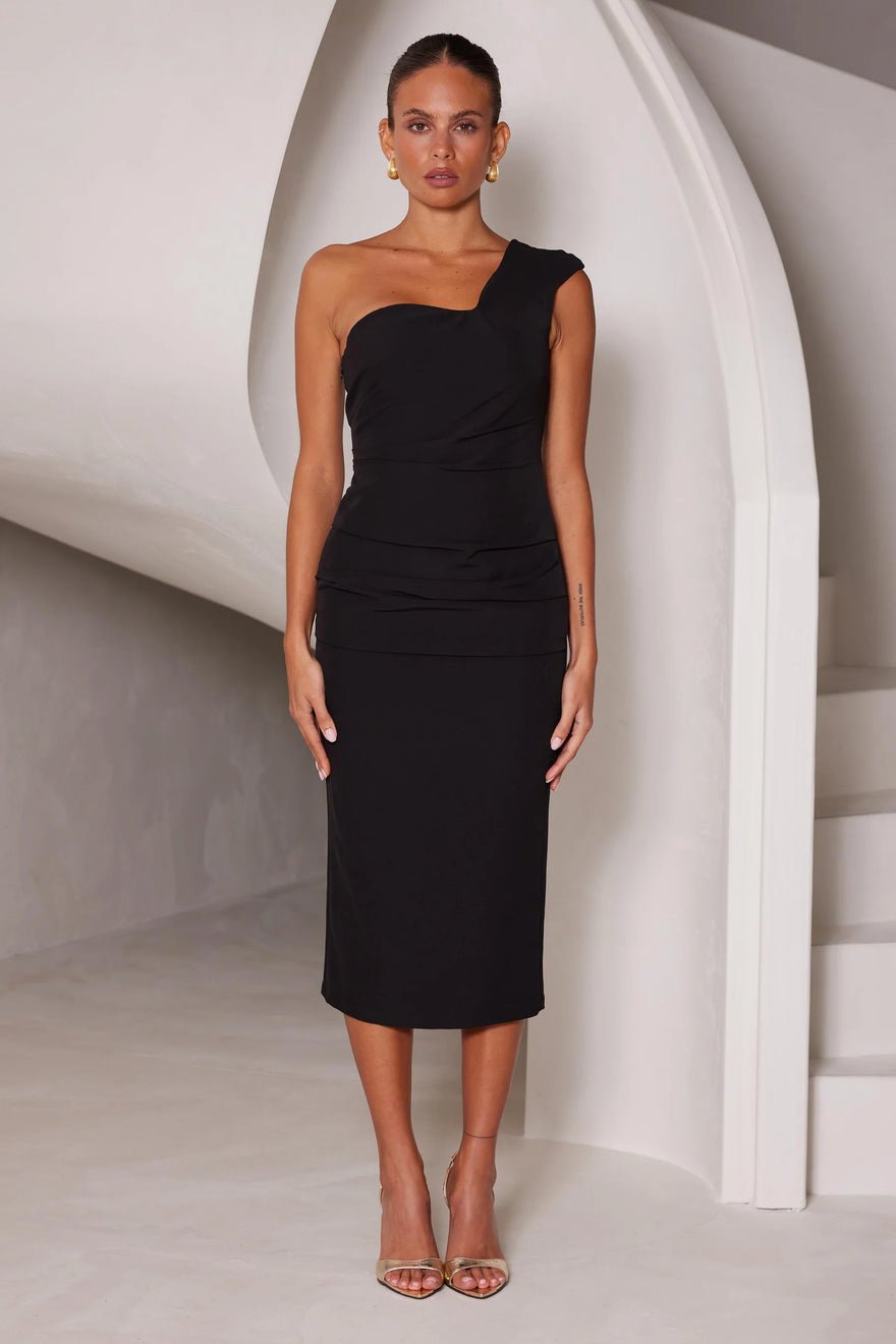 Elle Zeitoune Riley Dress - Black photo 3