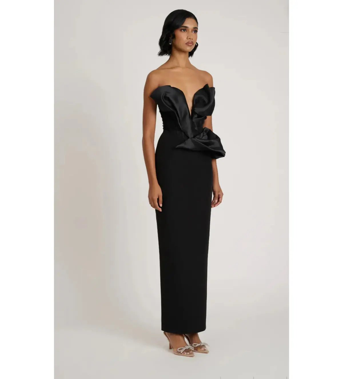 Eliya The Label Auri Gown Black Size 12 photo 3