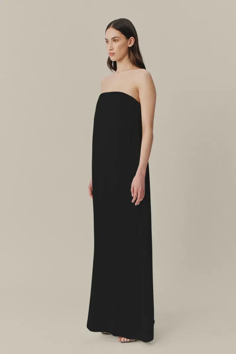 Ginger & Smart Cursive Gown Black Size 8 photo 3