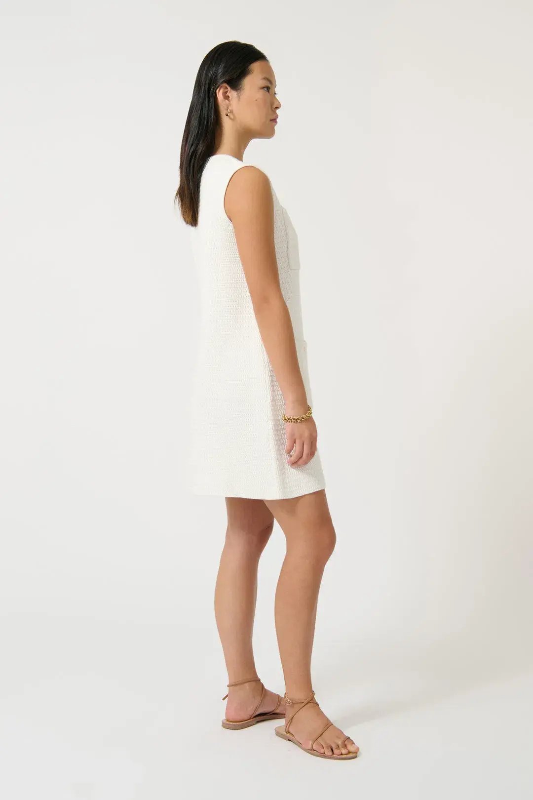 Onte Helena Mini Dress White Size S / AU 8 photo 3