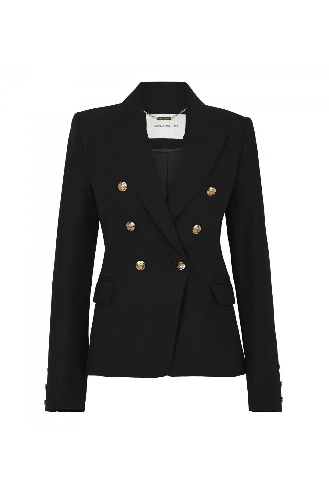 Camilla and Marc Dimmer Blazer Black Size 8 photo 5