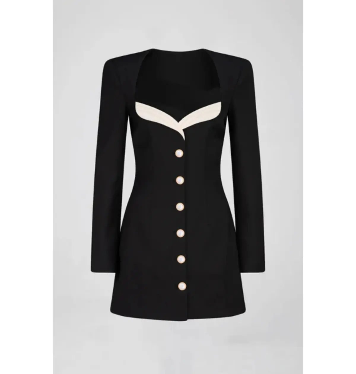 Atoir Mary Jane Mini Dress Black/Ivory Size S / AU 8 photo 3