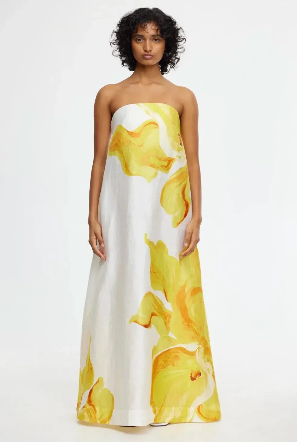 Acler Hopton Dress Ivory Calla Lily Size 12 photo 7