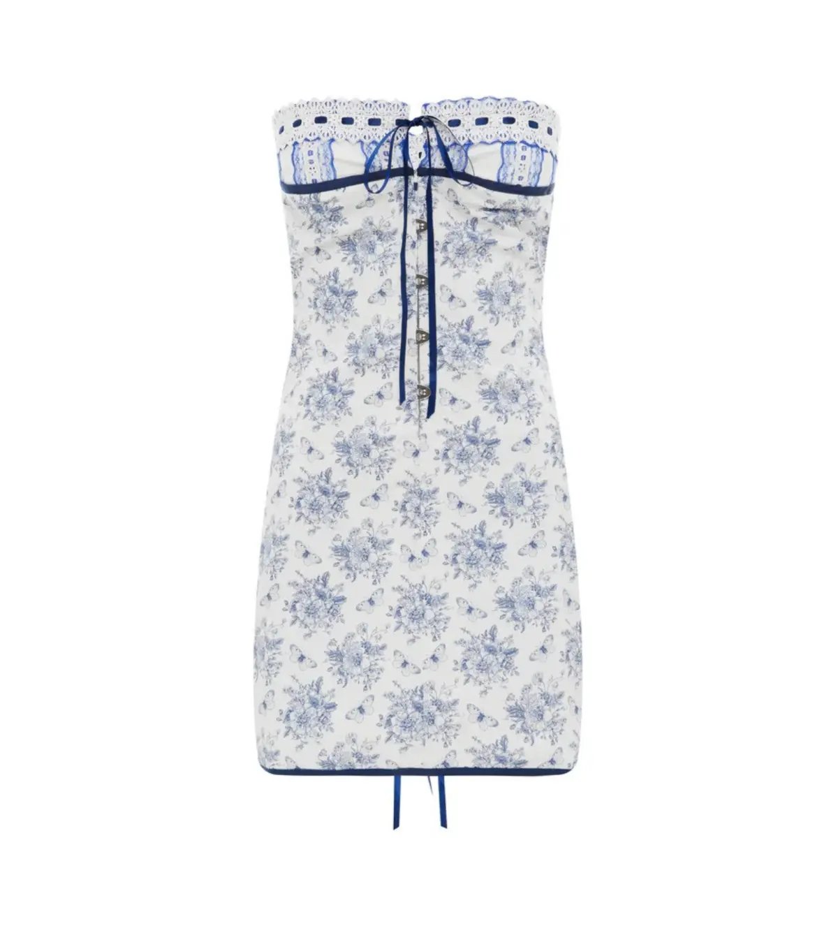With Jean Sabrin Mini Dress Toile Papillon Size S AU 8 photo 7