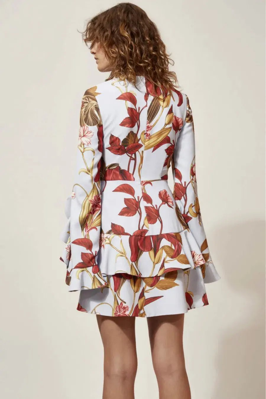 C/MEO Collective Gossamer Long Sleeve Dress Print Size M / Au 10 photo 2