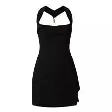 Rachel Gilbert Blaine Mini Black Size 10 photo 3