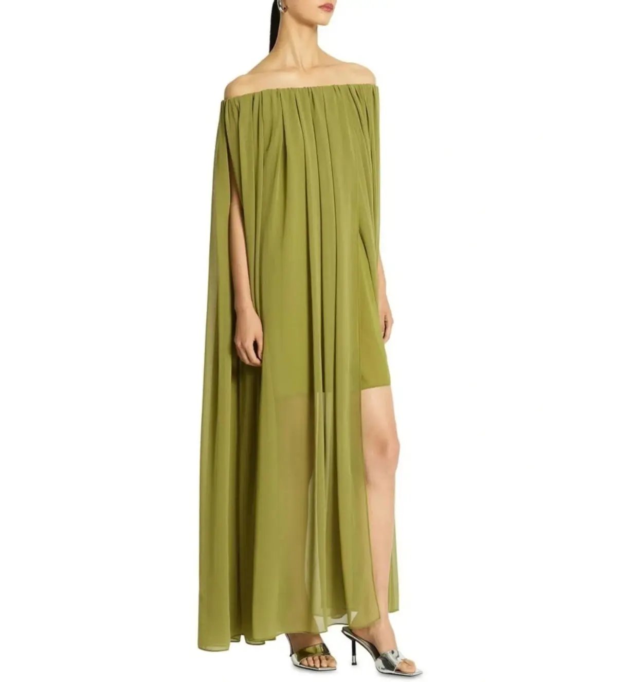 Sass & Bide Claret Dress in Olive Size 8 photo 4