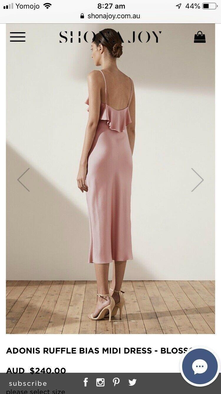 Bias Ruffled Midi Dress photo 2