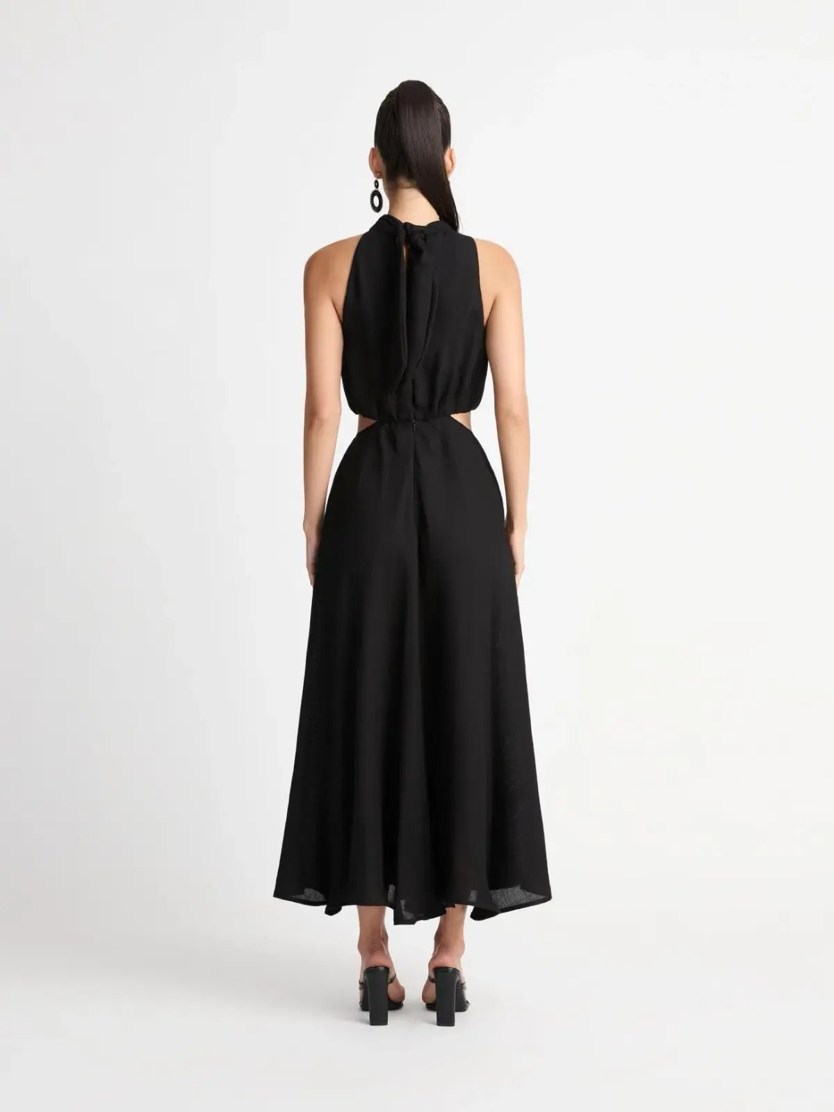 Sheike Amelia Maxi Dress in Black Size AU 8 photo 2