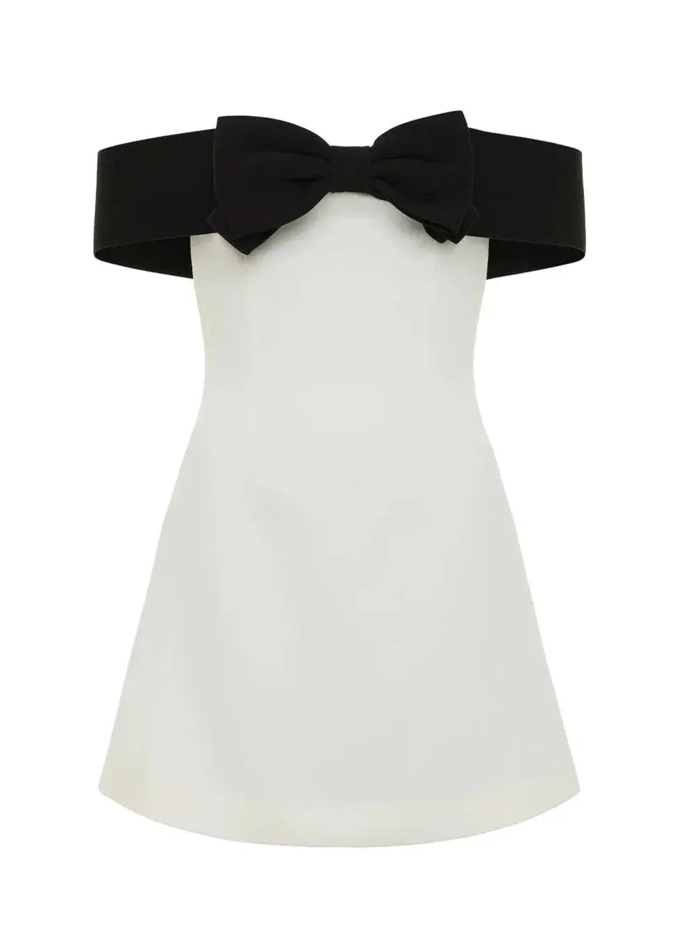Yojani Boutique Margot Mini Dress Black and White Size M/ AU 8 photo 5