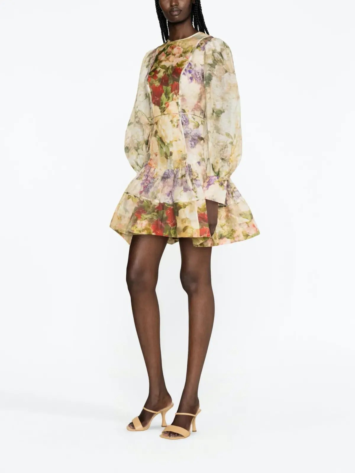 Zimmermann Sensory Flip Dress Mini Dress Floral Size 1 / AU 10 photo 2