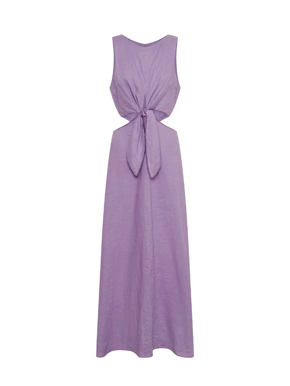 Kivari Ellie Cut Out Maxi Dress Lilac Size 16 photo 5