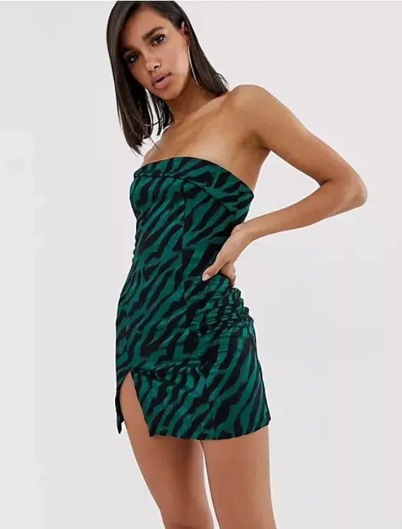 Bec & Bridge Discotheque Mini Dress Green Size 12 photo 2