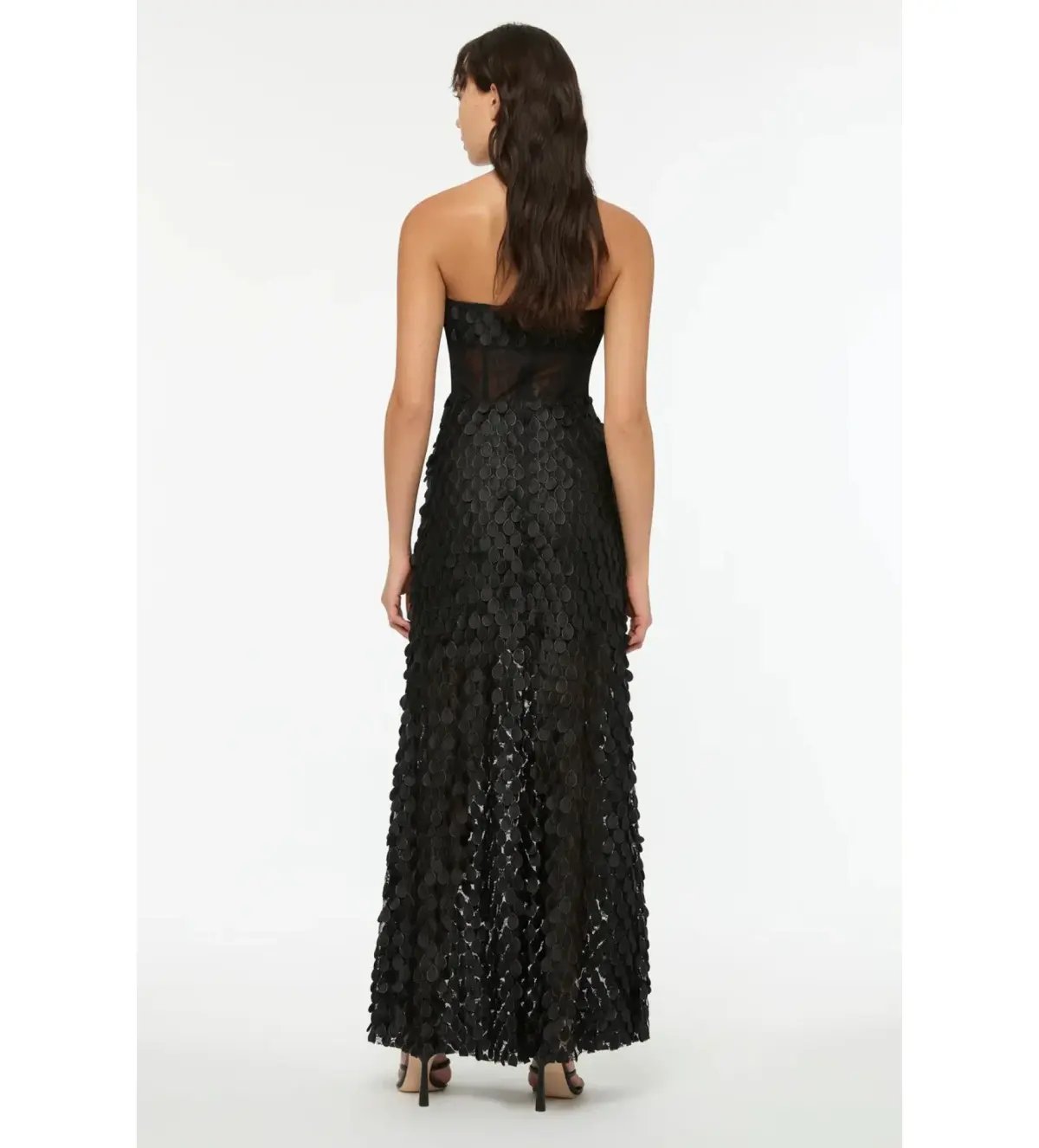 Manning Cartell Supreme Extreme Strapless Gown Black Size AU 6 photo 4