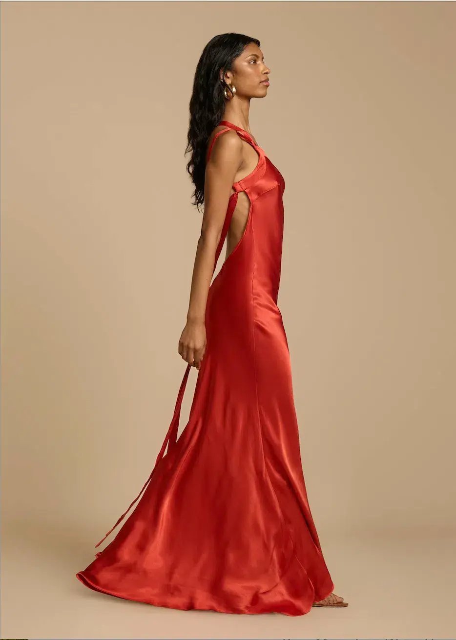 Arcina Ori Monqiue Dress Rust Size S / AU 8 photo 2
