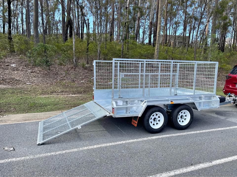 LARGE TRAILER HIRE - ORMEAU10 x 5 CAGED WITH RAMP (from $40) photo 2