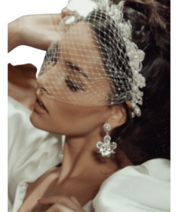 Ashlee Lauren Silver Sofia Pearl Earrings photo 4