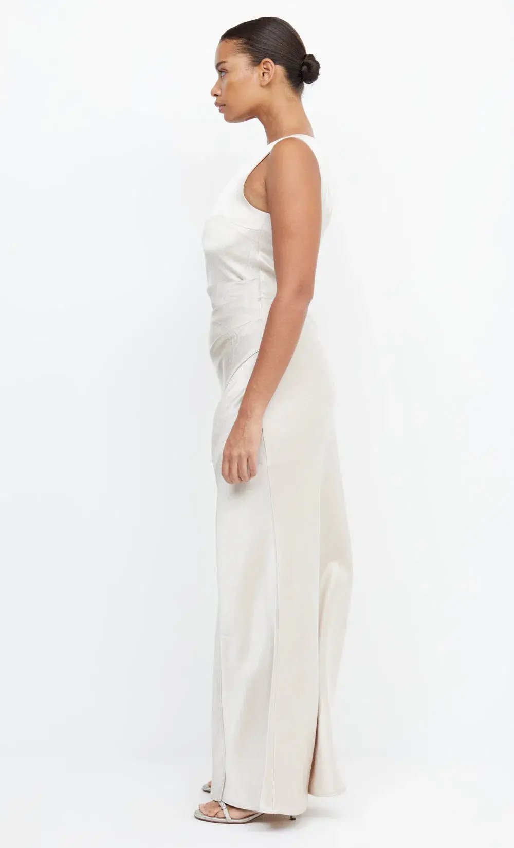 Bec & Bridge The Dreamer Asym Dress Sand Size 6 photo 4