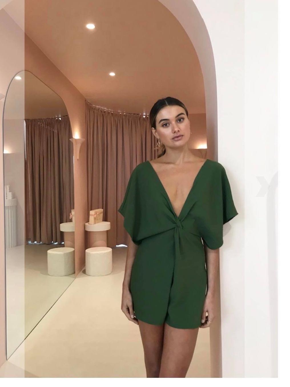 One Fell Swoop Provence Playsuit Herb Size 10 photo 2