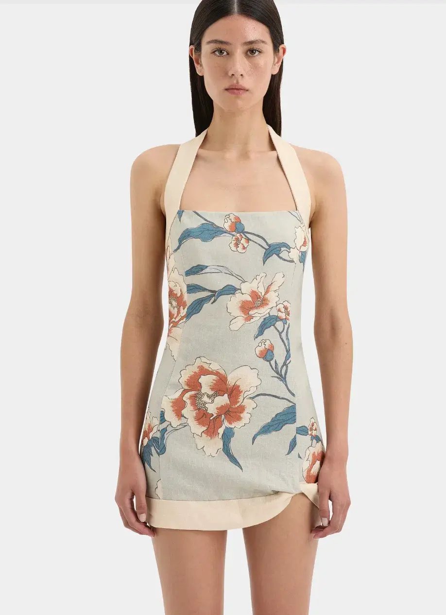 Sir The Label Roisin Mini Dress in Bloom Floral Size 8 photo 5