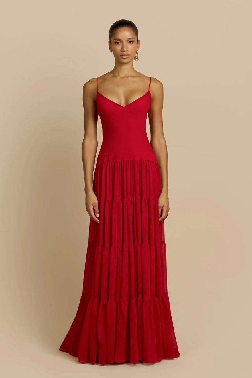 Arcina Ori Delphina Dress Red photo 4