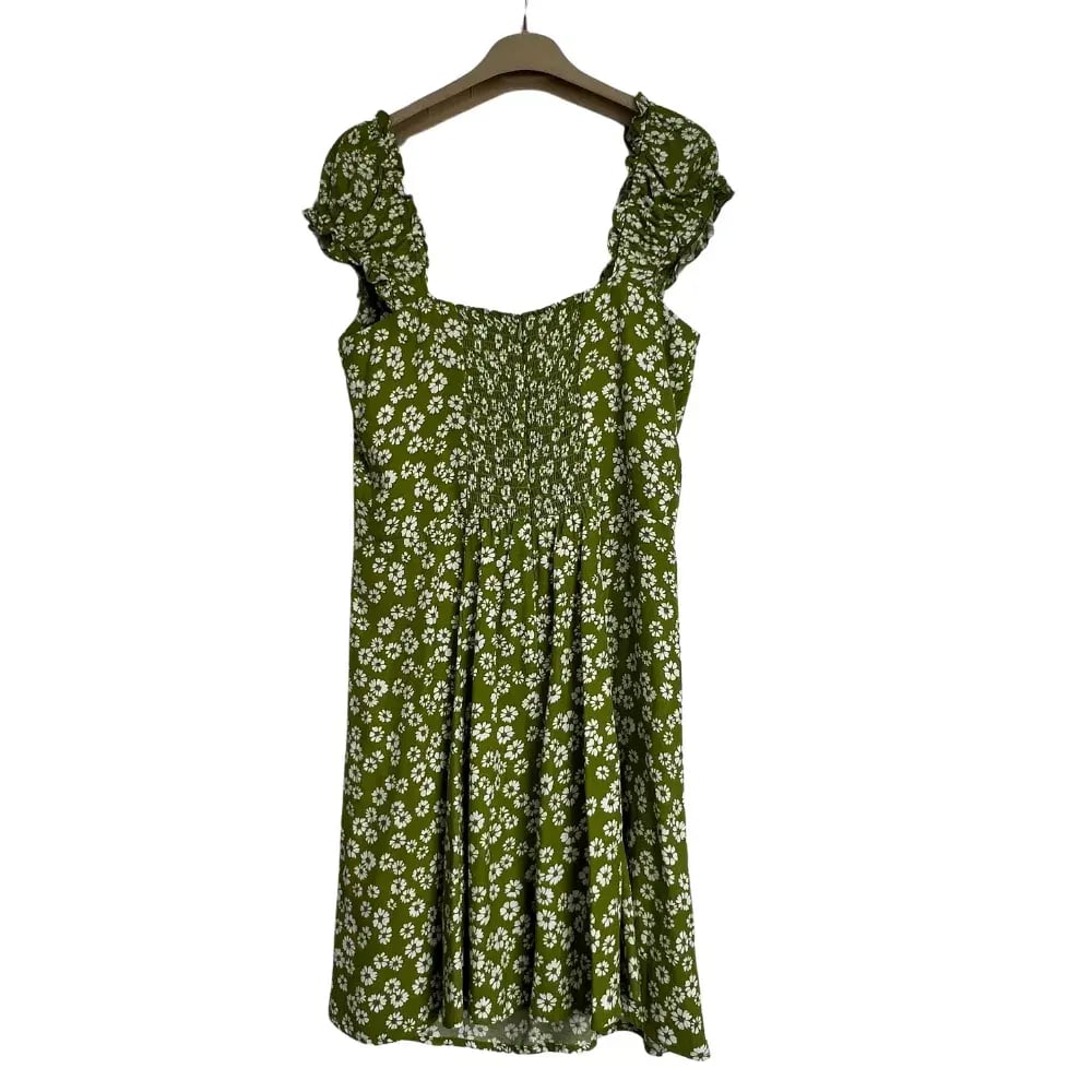 Reformation Pacey Dress Lemon Print Size AU 12 photo 2