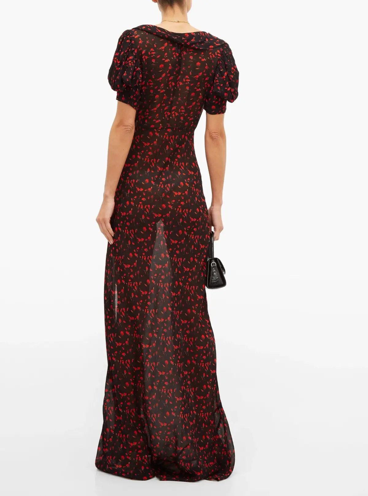 Rat & Boa Magnolia Dress Print Size XL/ Au 14 photo 2