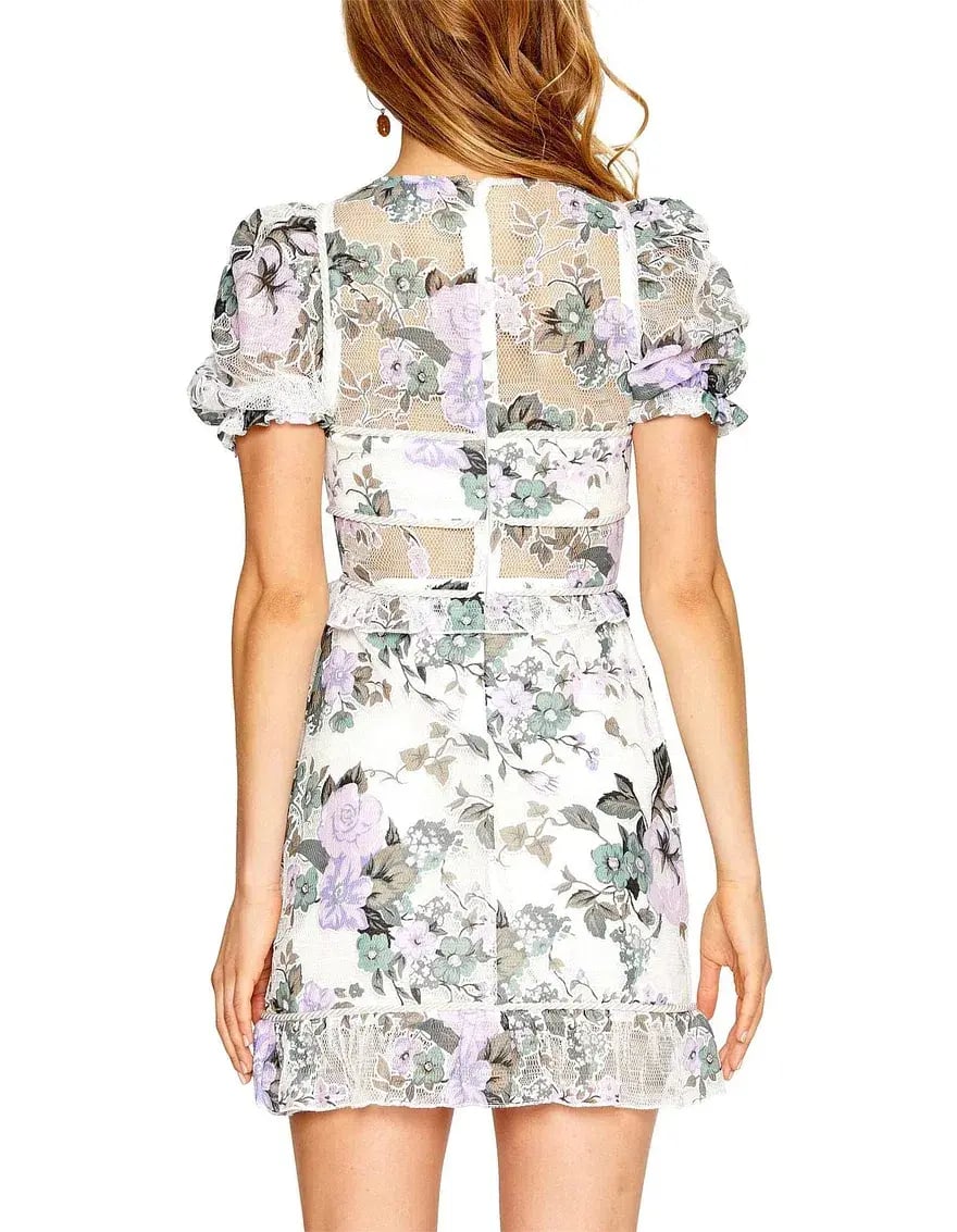 Alice McCall So Darling Mini Dress Print Size 8 photo 2