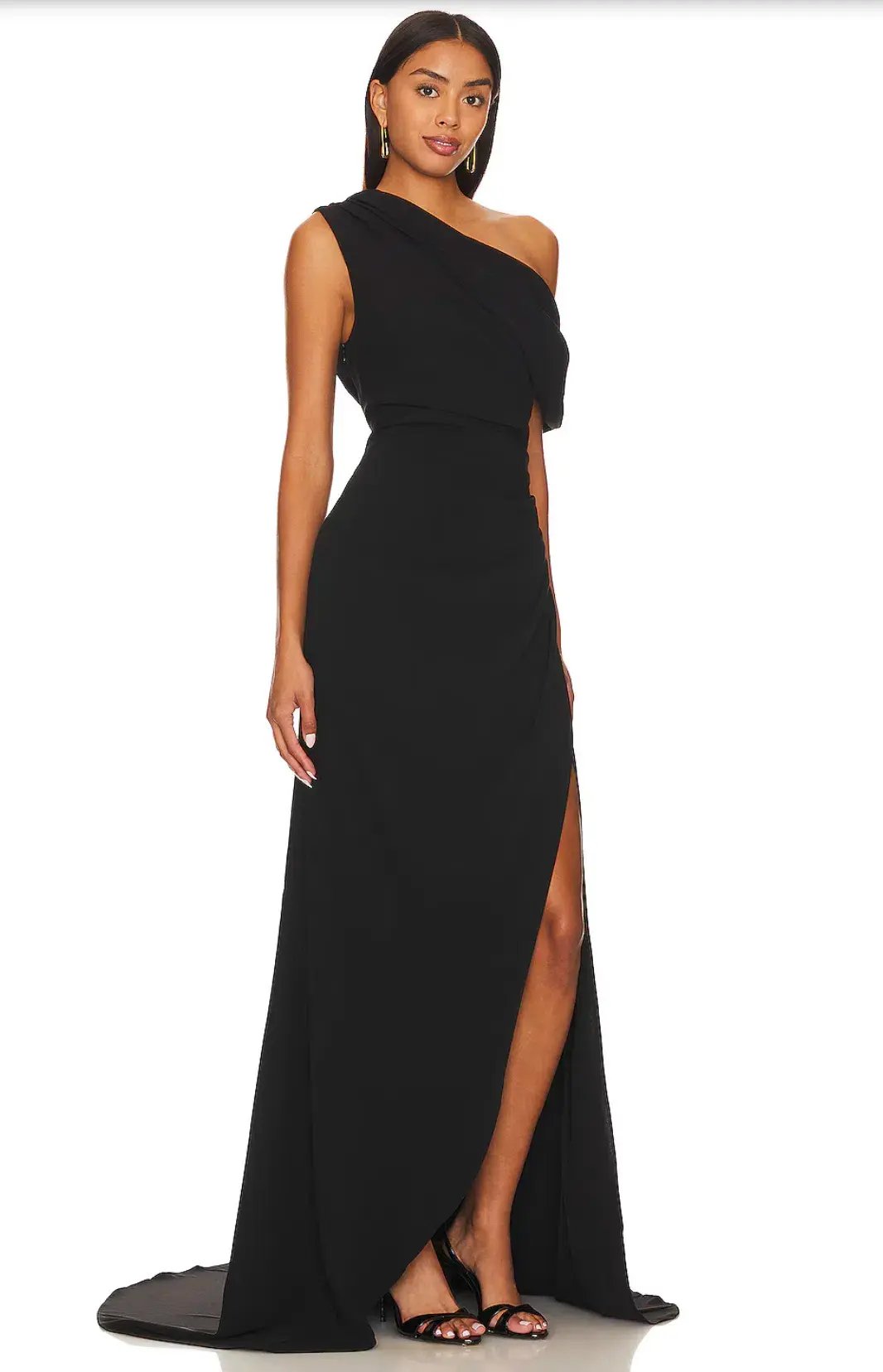 Elliatt Isadora Off the Shoulder Maxi Gown in Black size XXL/16 photo 4