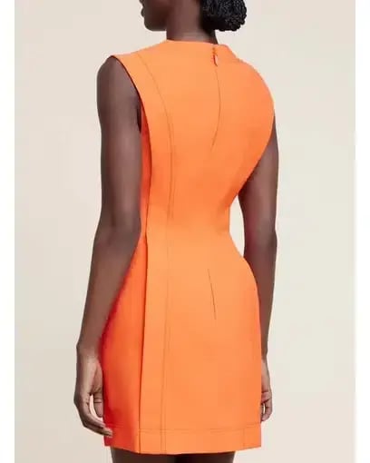Acler Coolidge Mini Dress Orange Size 8 photo 2