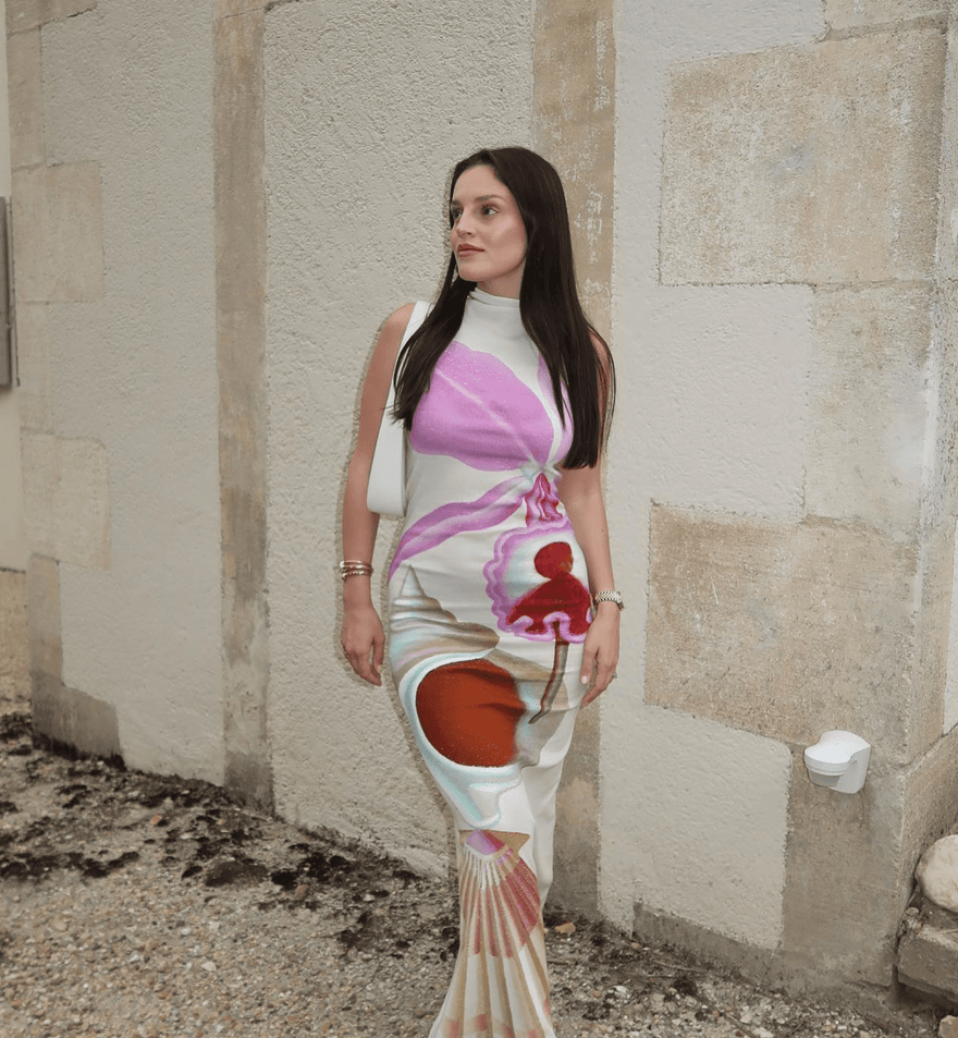Loewe Maruja Mallo Print Tube Dress photo 3