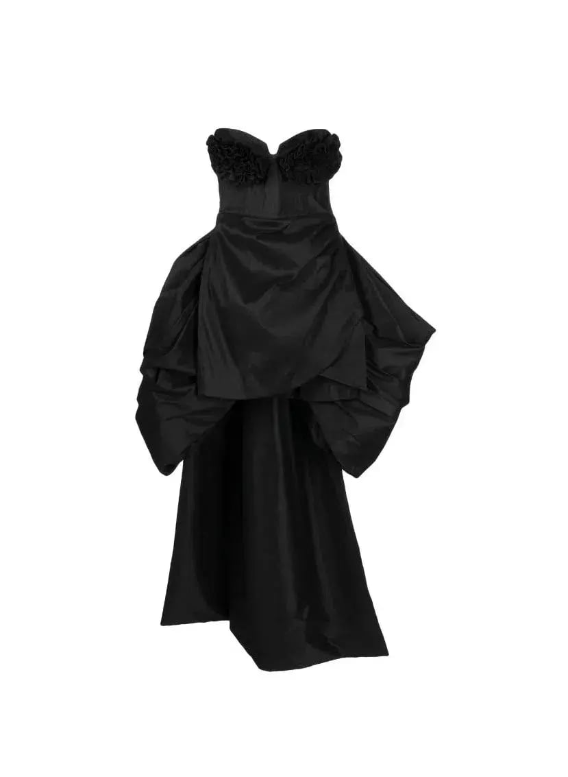 Rachel Gilbert Romy Mini Dress in Black Size 0 / AU 6 photo 4