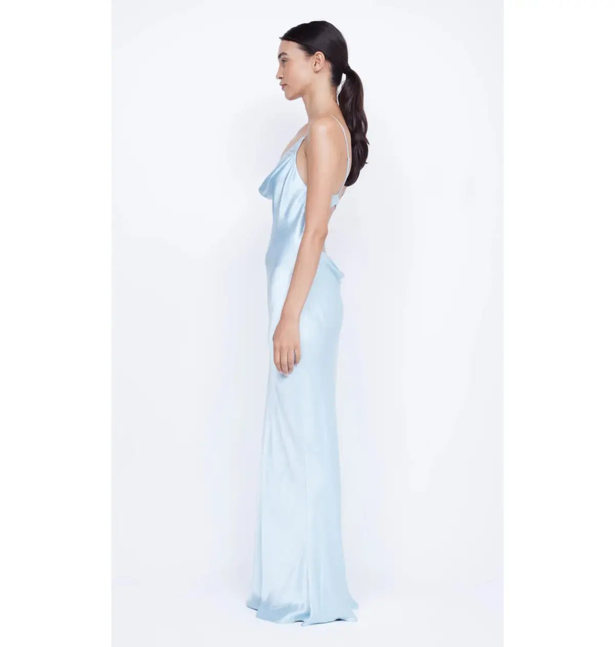 Bec & Bridge Arabella Maxi Dress Dolphin Blue Size AU 12 photo 2