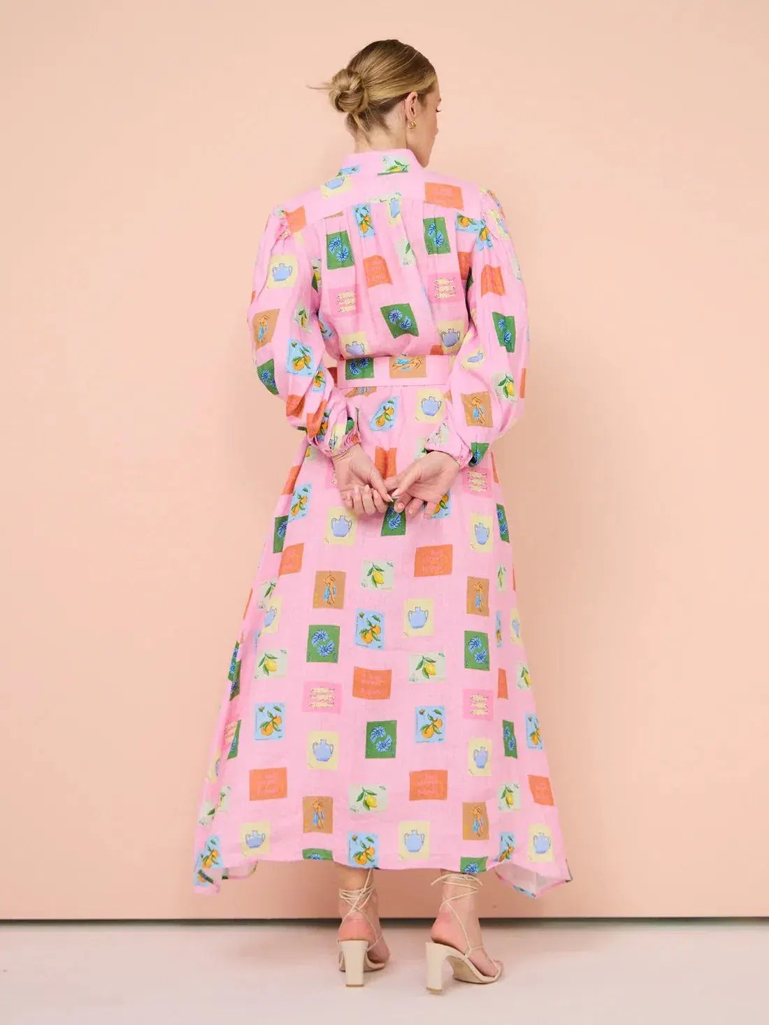 Palm Noosa Noddy Dress Pink Emblem Size 14 photo 2