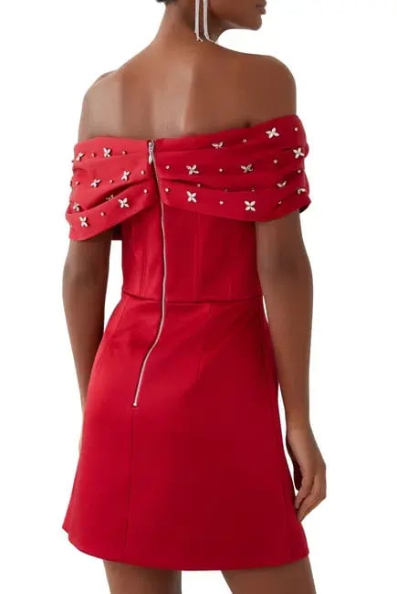 Rebecca Vallance Carmela Mini Red Size AU 8 photo 2