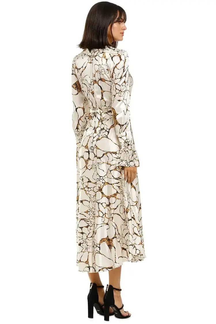 KITX Carbon Sink Shirt Dress Carbon Print Size AU 10 photo 3